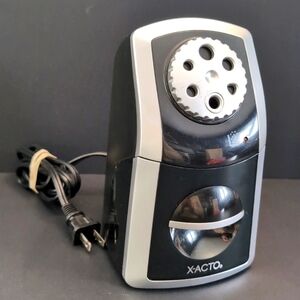 X-acto SharpX Performance Black/Silver Pencil Sharpener.